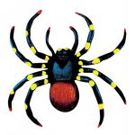 Αποκριάτικη Αράχνη ΝΕΟΝ - Σετ 2 Τεμαχίων